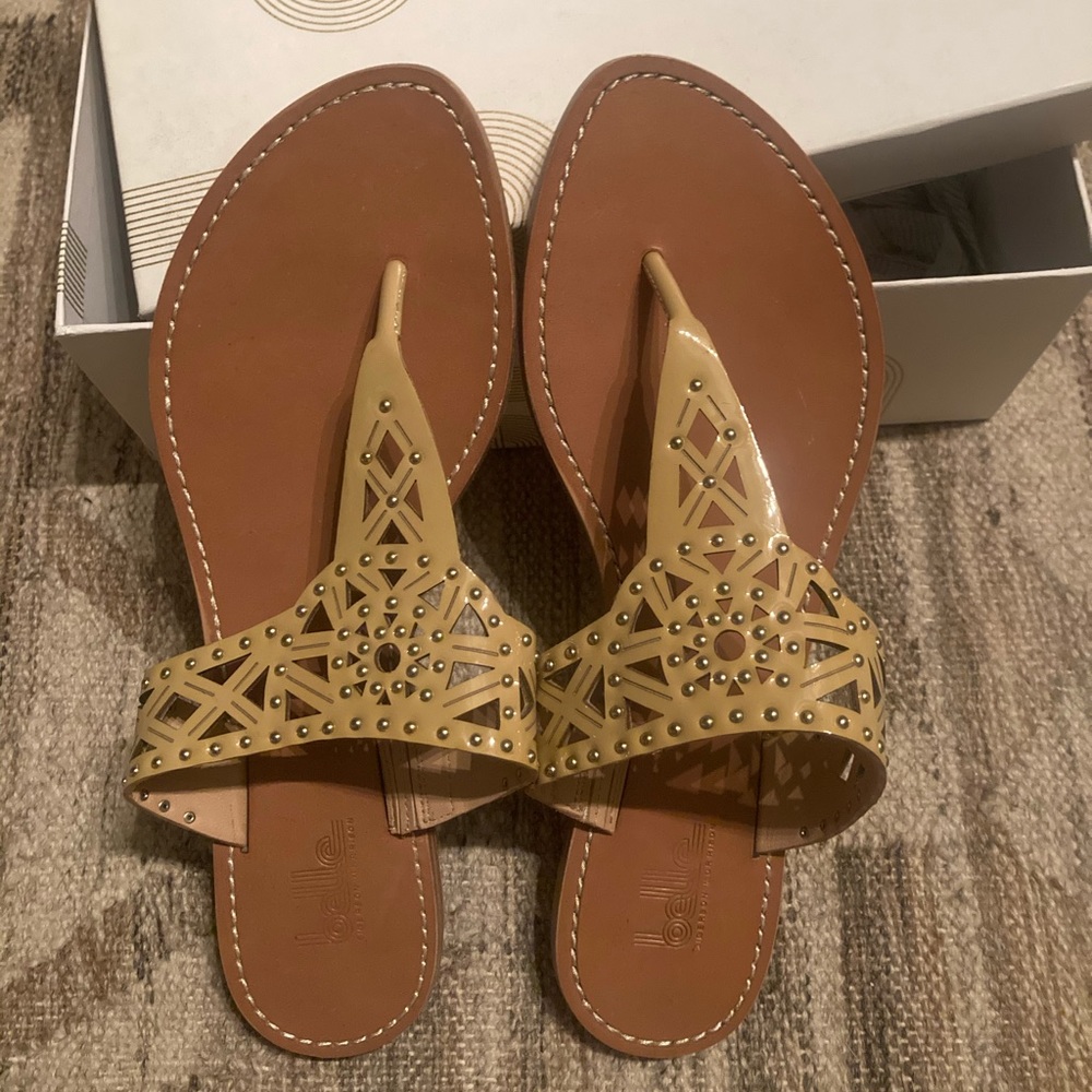Belle by Sigerson Morrison patent sandals 10
